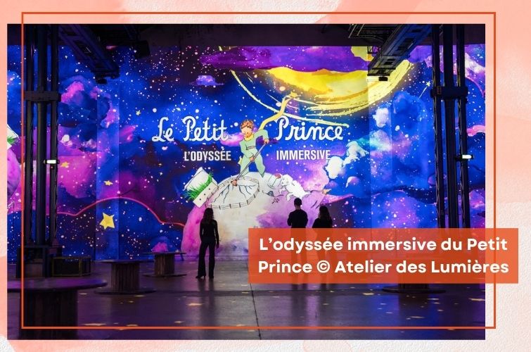 expo immersives petit prince atelier des lumieres