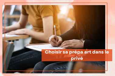 Liste des prépa art privées en france