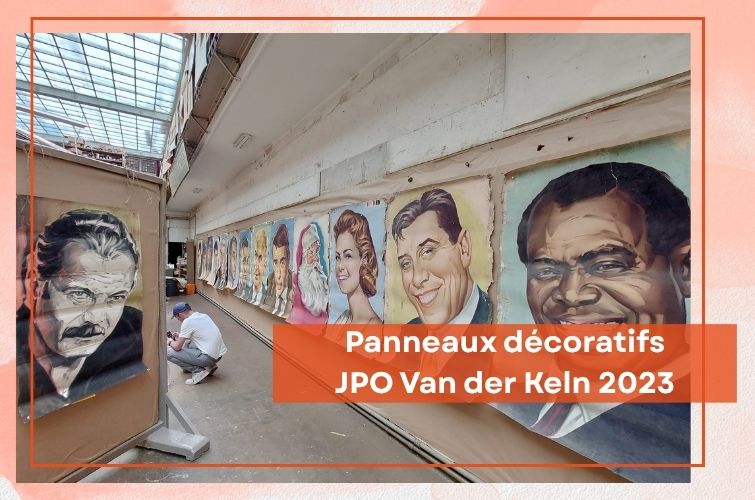 panneaux d�coratif JPO 2023 Van der Kelen Logelain