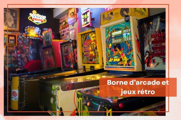 borne d'arcade rétro street fighter